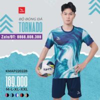 Bộ quần áo bóng đá Tornado kamito chính hãng nhiều màu