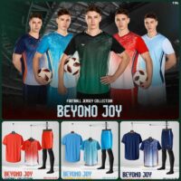 Bộ quần áo đá bóng Beyono Joy vải dệt kim bio chính hãng nhiều màu