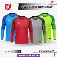 Bộ quần áo thủ môn dài tay goal keeper new jersey vải thun rmz fabric nhiều màu