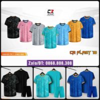 Bộ quần áo bóng đá CR Flast 18 chính hãng CR Sport nhiều màu 1