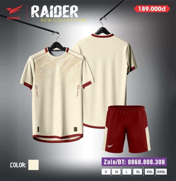 Bộ quần áo bóng đá Domin Raider chính hãng
