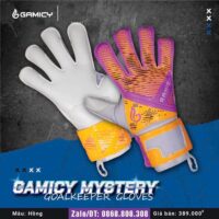Găng tay thủ môn gamicy mystery chính hãng giá rẻ nhiều màu tím