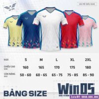 Ảnh đại diện Bộ quần áo bóng đá Win 05 vải sợi mè nhẹ MD1 nhiều màu