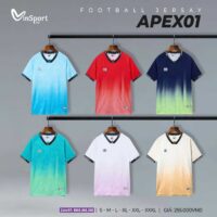 Ảnh đại diện Bộ quần áo bóng đá Riki Apex01 cổ tim RPC Fabric cao cấp nhiều màu