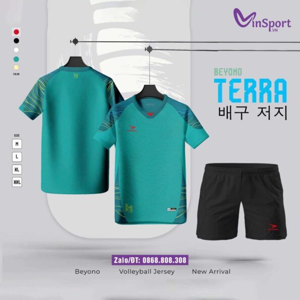 áo bóng chuyền Terra Beyono
