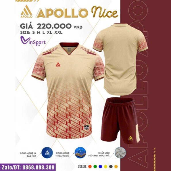 áo bóng đá Apollo Nice