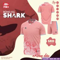 Ảnh Bộ quần áo bóng đá Riki Shark vải thun cổ tim SRD Fabric nhiều màu