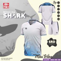 Ảnh Bộ quần áo bóng đá Riki Shark vải thun cổ tim SRD Fabric nhiều màu