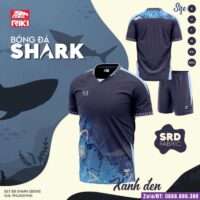 Ảnh Bộ quần áo bóng đá Riki Shark vải thun cổ tim SRD Fabric nhiều màu
