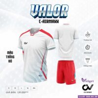 Ảnh đại diện Bộ quần áo bóng đá Valor CV Sport chính hãng convis cổ tròn vải C-Airmax