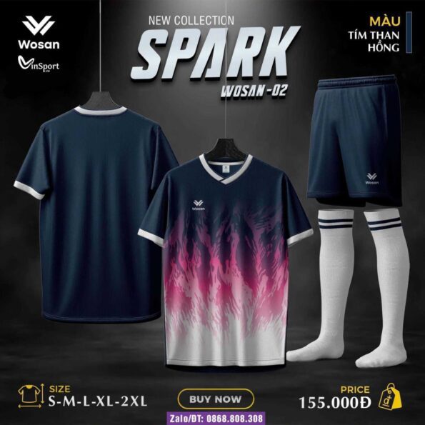 áo bóng đá Wosan Spark
