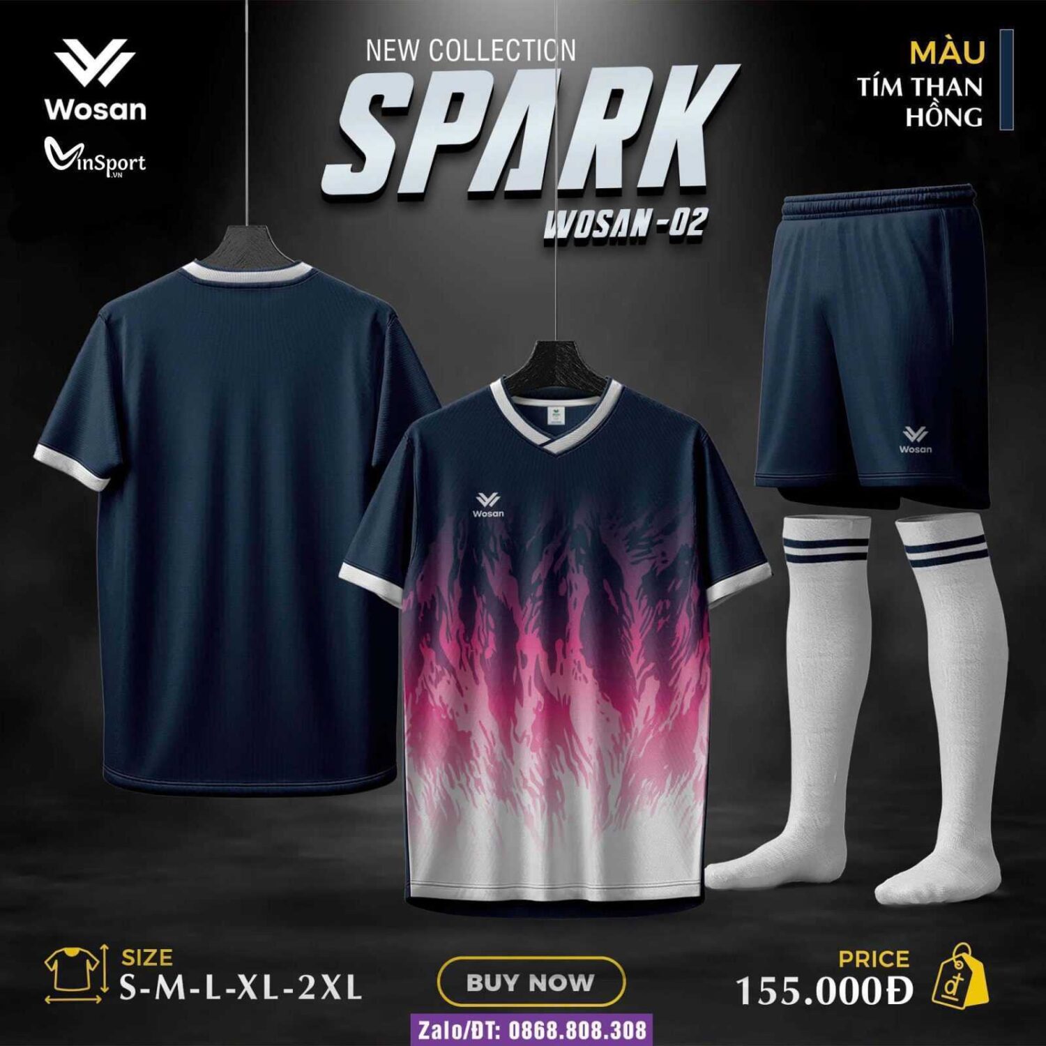 áo bóng đá Wosan Spark