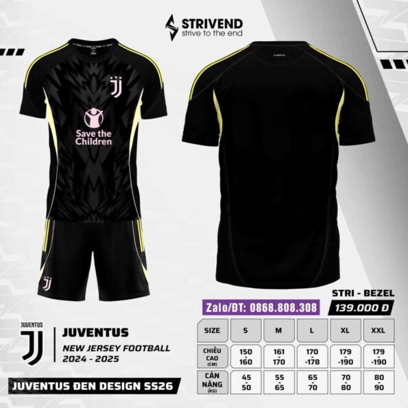 áo đá Juventus 2024 25