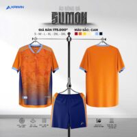 Bộ quần áo đá bóng Kaiwin Sumon chính hãng nhiều màu trắng