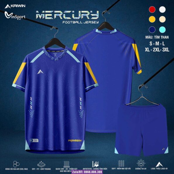áo đá bóng Mercury Kaiwin