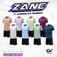 Ảnh đại diện Bộ quần áo bóng đá Zane chính hãng convis cổ tròn