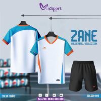 Bộ quần áo bóng chuyền Zane Beyono size nam nữ chính hãng nhiều màu xanh blue