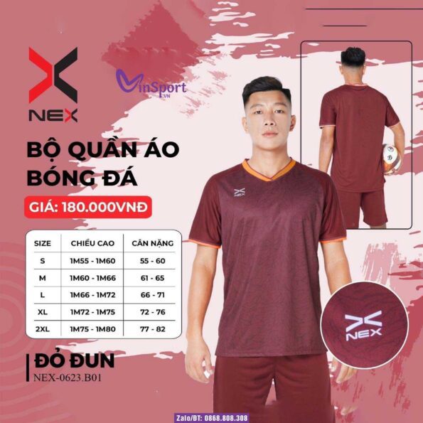 áo bóng đá Nex 0623.B01