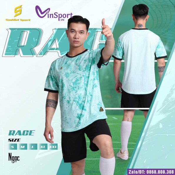 áo bóng đá Race Sao Việt Sport