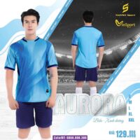 Bộ quần áo bóng đá Sao Việt Aurora chính hãng nhiều màu hồng nam