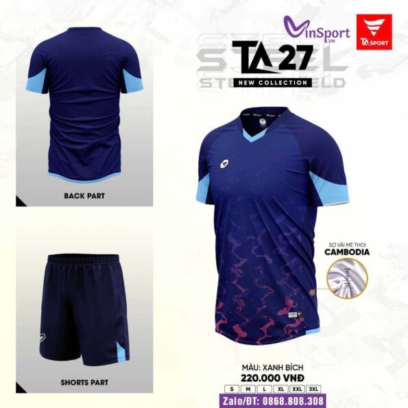 áo bóng đá TA27 TA Sport