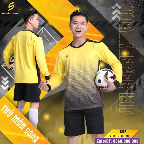 áo bóng đá thủ môn dài tay Sao Việt Sport