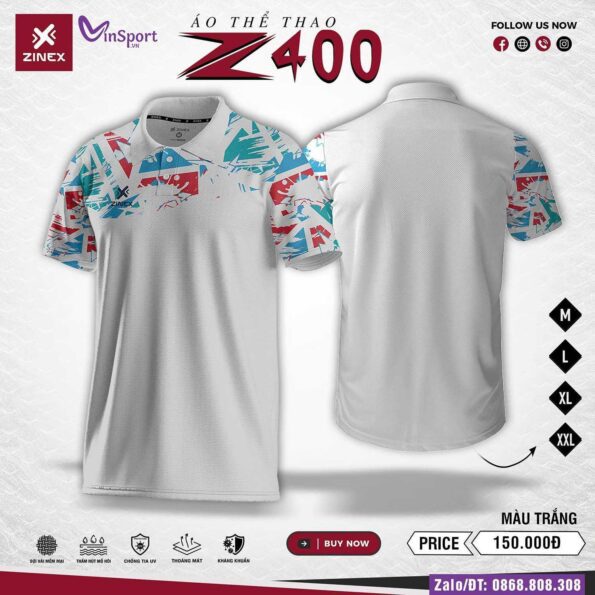 áo cầu lông Zinex Z400