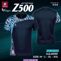 Ảnh đại diện Bộ quần áo cầu lông Zinex Z500 nam nữ cổ tròn nhiều màu
