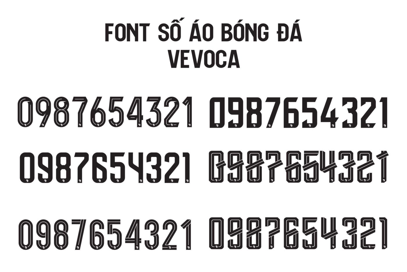 tong hop font so ao bong da vevoca