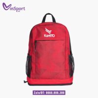 Ba lô thể thao bóng đá Balo Kamito Amora 3 màu đỏ mặt trước