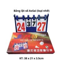 Bảng Lật Số Thể Thao Cima & Ao Sai Bảng Điểm Cơ Học Chữ Nhỏ – Vừa – Lớn số lớn