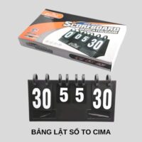 Bảng Lật Số Thể Thao Cima & Ao Sai Bảng Điểm Cơ Học Chữ Nhỏ – Vừa – Lớn số lớn
