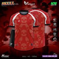 Bộ quần áo bóng đá Skull Amac chính hãng nhiều màu xanh blue