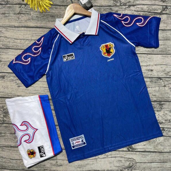 áo bóng đá nhật bản 1998 bản retro JFA cổ điển polo