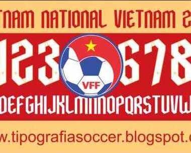 Tổng hợp font số áo bóng đá S2 Sport miễn phí: Biến hóa phong cách cho đội bóng của bạn
