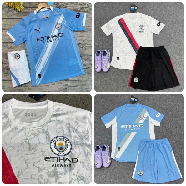 áo đá bóng Man City 25 26 năm 2025 2026 nhiều màu