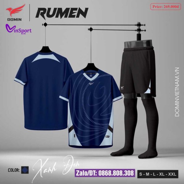 Bộ quần áo bóng đá Rumen Domin cổ trái tim nhiều màu cổ trái tim nhiều màu