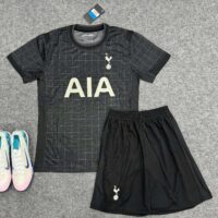 Tổng hợp các mẫu áo bóng đá Tottenham 2025 26 màu đen sân khách mặt trước