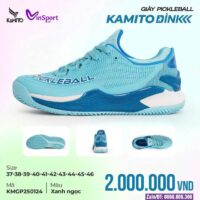 Giày Thể Thao PickleBall Kamito Dink Chính Hãng xanh ngọc