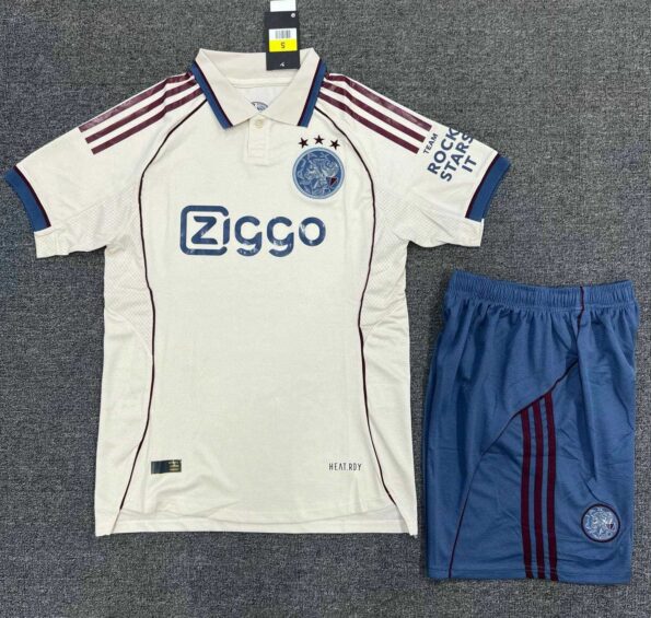 Bộ quần áo bóng đá Ajax 2025/26 Ziggo Các Bản Sân Nhà | Sân Khách | Mẫu thứ 3 logo thêu