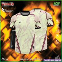 Bộ quần áo bóng đá Winner Amac chính hãng vải thái – VÀNG – MỠ GÀ