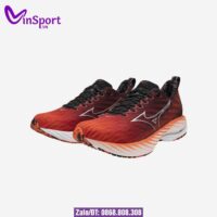 Giày Chạy Bộ Unisex Mizuno Wave Rider 28 Amsterdam – Đỏ (7)