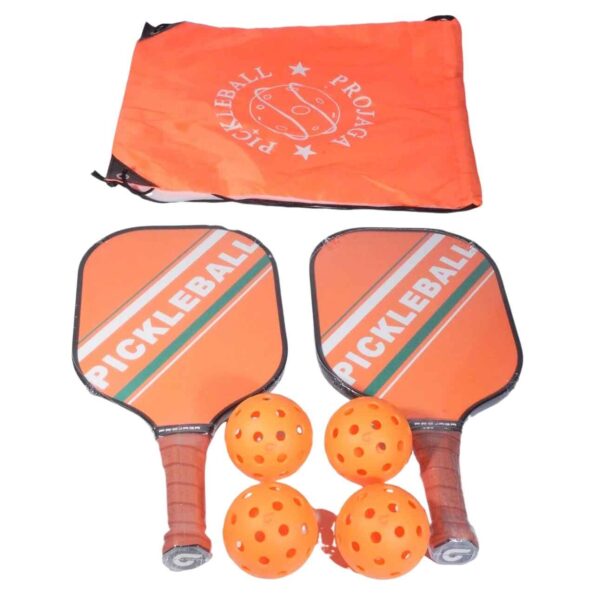 Combo Vợt PICKLEBALL PROGAJA 02 vợt  4 bóng 1 túi