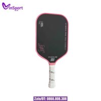 Vợt Pickleball Facolos Pro Hybrid 16mm – Carbon T700, Unibody Foam đen viền trắng (1)