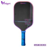 Vợt Pickleball Gamicy Cross 16mm Chuyên Nghiệp Cao Cấp đen viền hồng (5)