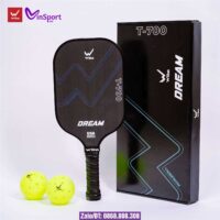 Vợt Pickleball Wika Dream T7000 Chính Hãng màu full đen (1)