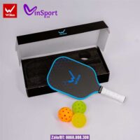 Vợt Pickleball Wika Vigor T700 Chính Hãng màu full đen (5)