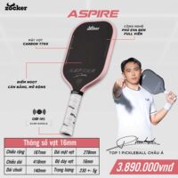 Vợt Pickleball Zocker Aspire x Phúc Huỳnh Chuyên Nghiệp chi tiết (3)