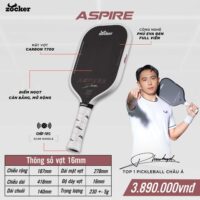 Vợt Pickleball Zocker Aspire x Phúc Huỳnh Chuyên Nghiệp chi tiết (3)