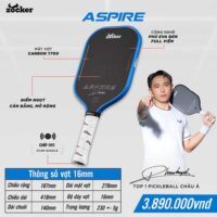 Vợt Pickleball Zocker Aspire x Phúc Huỳnh Chuyên Nghiệp chi tiết (3)